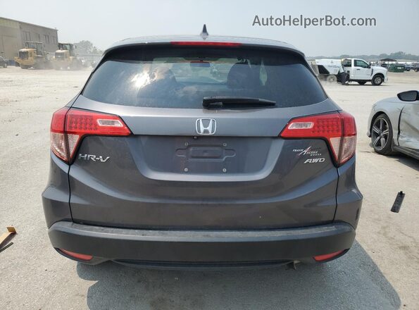 3CZRU6H53JM706094 2018 HONDA HR-V Gray Հետևի տեսք