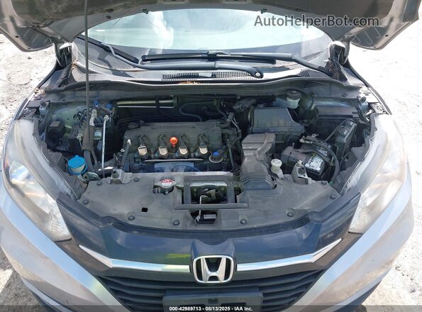 3CZRU6H53JM709965 2018 HONDA HR-V Серебряный Вид сзади