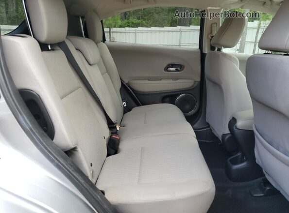 3CZRU6H54JM702264 2018 HONDA HR-V Silver Vista interior trasera