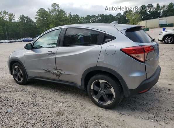 3CZRU6H54JM702264 2018 HONDA HR-V Silver Trasero izquierdo