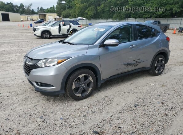 3CZRU6H54JM702264 2018 HONDA HR-V Silver Vista tres cuartos delantera izquierda