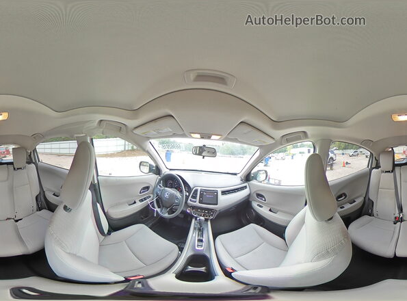 3CZRU6H54JM702264 2018 HONDA HR-V Silver Vista interior de 360 grados