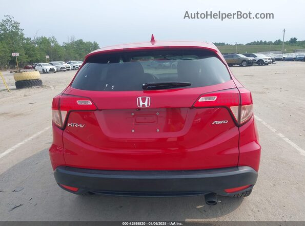 3CZRU6H55JM717517 2018 HONDA HR-V Red 