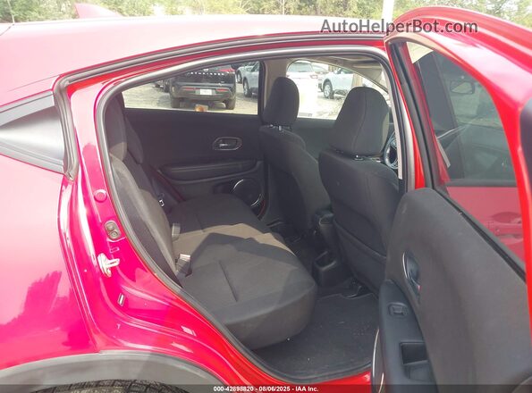 3CZRU6H55JM717517 2018 HONDA HR-V Red Widok naklejki z numerem VIN