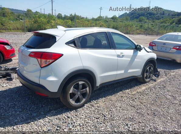 3CZRU6H74JM722354 2018 HONDA HR-V Белый Задняя правая четверть