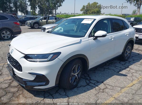 3CZRZ1H77SM700760 2025 HONDA HR-V White წინა მარცხენა ხედი სამი მეოთხედიდან