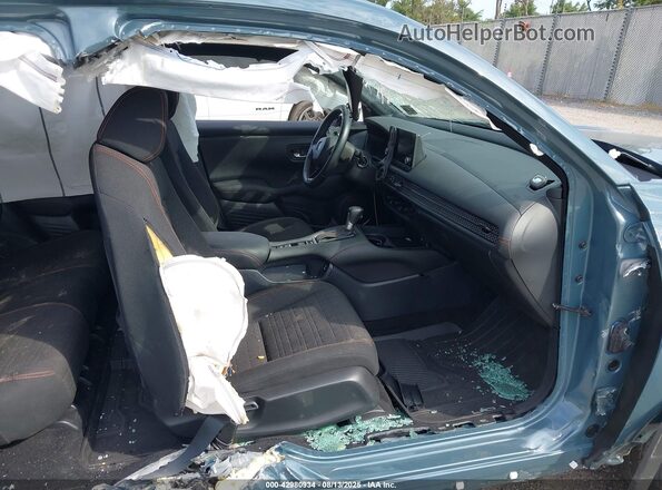 3CZRZ2H50SM739940 2025 HONDA HR-V Зеленый Вид салона спереди