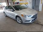 2018 Ford Fusion Se Silver vin: 3FA6P0H72JR183450