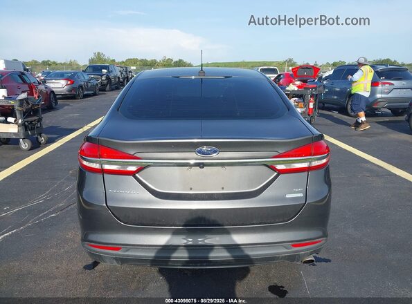 3FA6P0HD0JR201692 2018 FORD FUSION Серый 