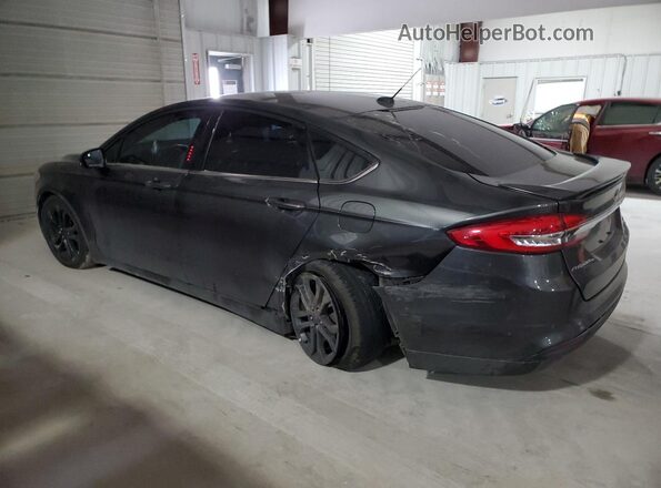 3FA6P0HD1JR256555 2018 FORD FUSION Серый Задняя левая четверть