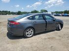 2018 Ford Fusion Se Gray vin: 3FA6P0HD2JR178254