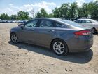 2018 Ford Fusion Se Gray vin: 3FA6P0HD2JR178254