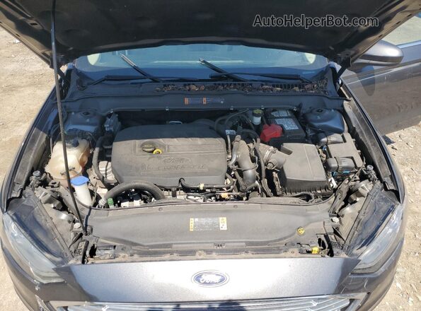 3FA6P0HD2JR178254 2018 FORD FUSION Gray Widok wnętrza z tyłu