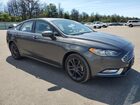 2018 Ford Fusion Se Gray vin: 3FA6P0HD3JR212914