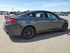 2018 Ford Fusion Se Gray vin: 3FA6P0HD3JR212914