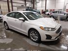 2020 Ford Fusion Se White vin: 3FA6P0HD5LR162598