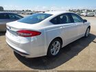 2018 Ford Fusion Se White vin: 3FA6P0HD7JR285378