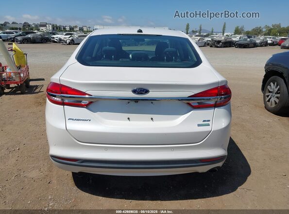 3FA6P0HD7JR285378 2018 FORD FUSION White 