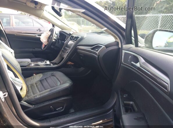 3FA6P0HD9JR144604 2018 FORD FUSION Серый Вид салона спереди