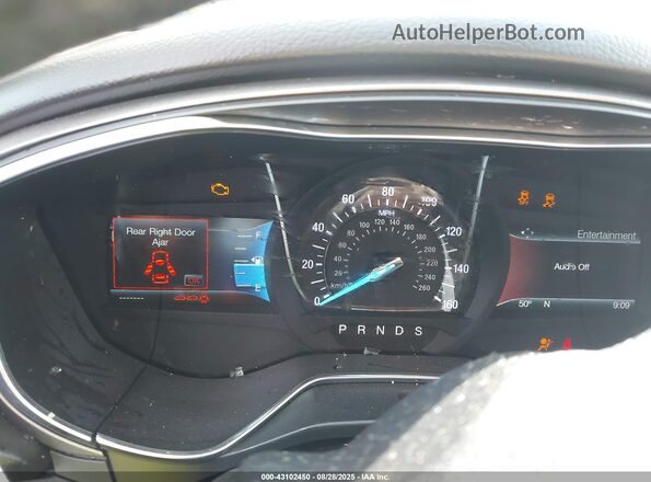 3FA6P0HD9JR144604 2018 FORD FUSION Серый Вид задних сидений