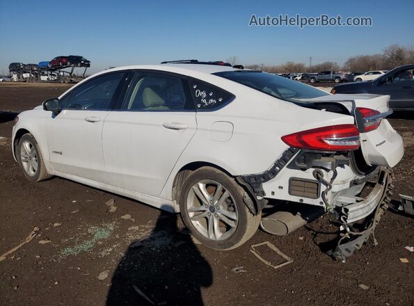 3FA6P0LU0JR193911 2018 FORD FUSION White Rear left