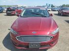 2018 Ford Fusion Se Hybrid Red vin: 3FA6P0LU3JR172793