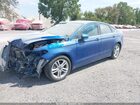 2018 Ford Fusion Hybrid Se Blue vin: 3FA6P0LU5JR128679