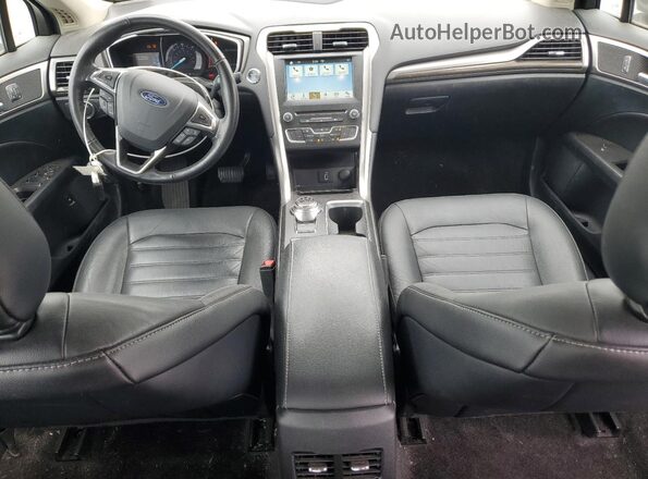 3FA6P0LU5JR259143 2018 FORD FUSION Charcoal წინა პანელის ხედი