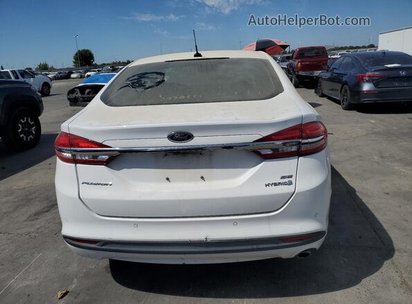 3FA6P0LU9JR171387 2018 FORD FUSION White Vista trasera