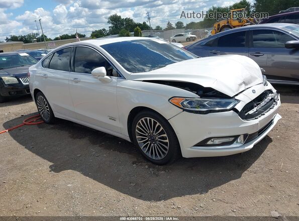 3FA6P0SU2JR107435 2018 FORD FUSION White Delantero derecho