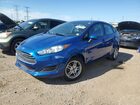 2018 Ford Fiesta Se Blue vin: 3FADP4BJ2JM138685