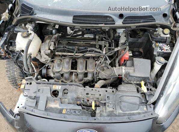 3FADP4BJ2KM100794 2019 FORD FIESTA Черный Вид задней части салона
