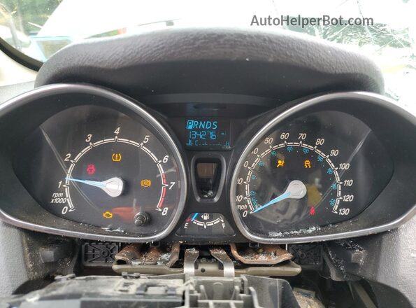 3FADP4BJ2KM100794 2019 FORD FIESTA Черный Вид щитка приборов