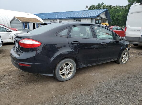 3FADP4BJ2KM100794 2019 FORD FIESTA Черный Задняя правая четверть