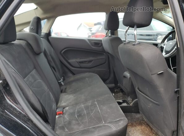 3FADP4BJ2KM100794 2019 FORD FIESTA Черный Вид задних сидений