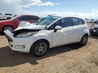 2018 Ford Fiesta Se Белый vin: 3FADP4EJ7JM114006