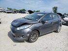2018 Ford Fiesta Titanium Серый vin: 3FADP4FJ7JM115851