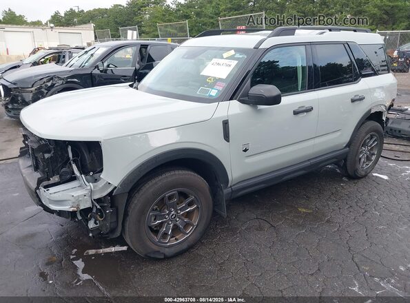 3FMCR9B63PRD95726 2023 FORD BRONCO SPORT Gray Առջևի ձախ երեք քառորդ տեսարան
