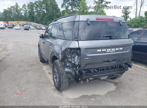 3FMCR9B66PRD68942 2023 FORD BRONCO SPORT Gray Задня ліва чверть