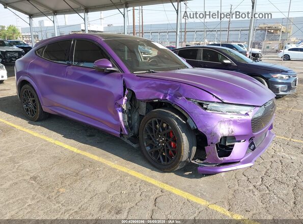 3FMTK4SX3PMA06449 2023 FORD MUSTANG MACH-E Purple Передня права чверть