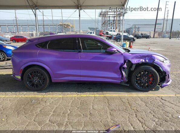 3FMTK4SX3PMA06449 2023 FORD MUSTANG MACH-E Purple Панорамний вид салону 360°
