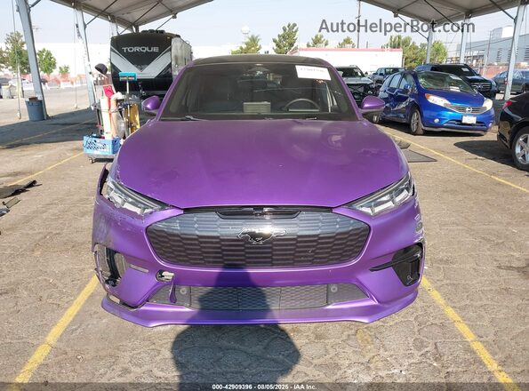 3FMTK4SX3PMA06449 2023 FORD MUSTANG MACH-E Purple Вид задньої частини салону