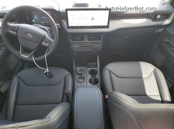 3FTCW8PA3SRA50791 2025 FORD MAVERICK White Dashboard view