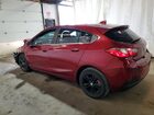 2018 Chevrolet Cruze Lt Burgundy vin: 3G1BE6SM1JS608058