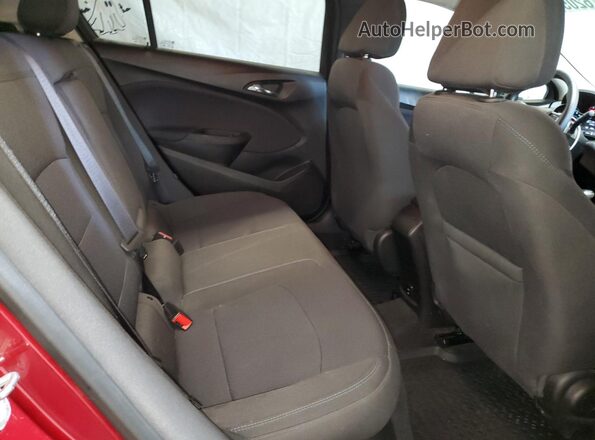 3G1BE6SM1JS608058 2018 CHEVROLET CRUZE Burgundy Vista de los asientos traseros