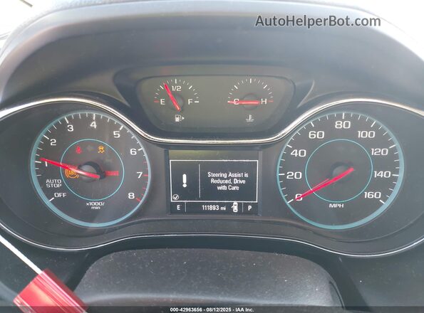 3G1BE6SM3JS608689 2018 CHEVROLET CRUZE Black Vista de los asientos traseros