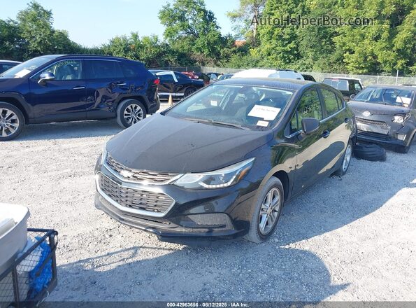 3G1BE6SM3JS608689 2018 CHEVROLET CRUZE Black Vista tres cuartos delantera izquierda