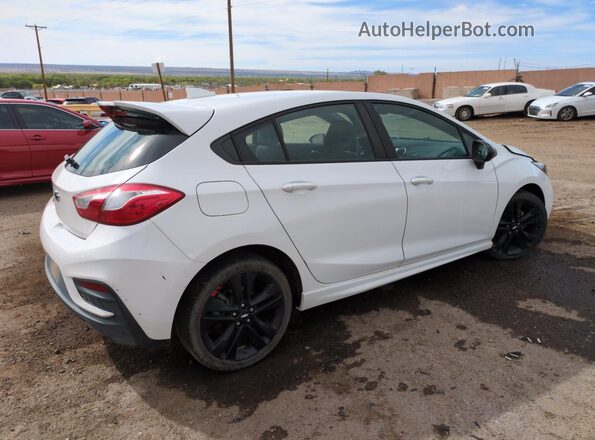 3G1BE6SM4JS540581 2018 CHEVROLET CRUZE Белый Задняя правая четверть