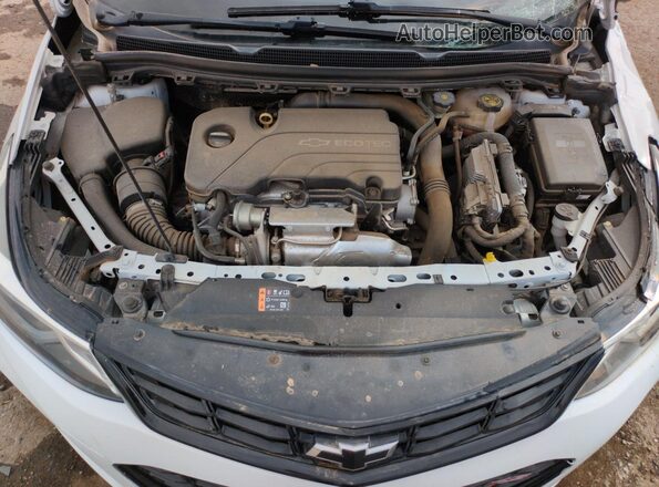 3G1BE6SM4JS540581 2018 CHEVROLET CRUZE Белый Вид задней части салона