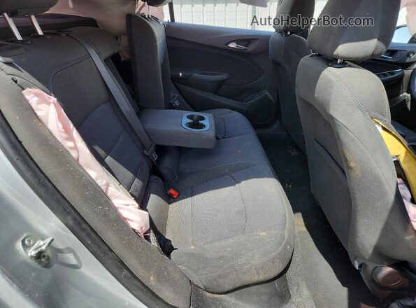 3G1BE6SM4JS610256 2018 CHEVROLET CRUZE Silver Vista de los asientos traseros